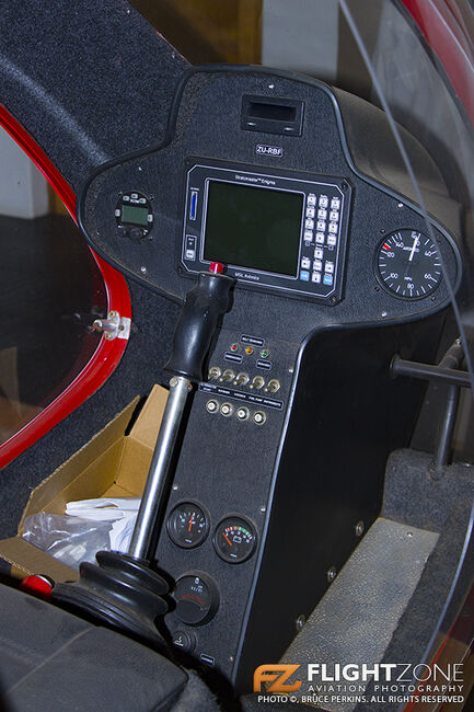 Helicycle ZU-RBF Wonderboom Airport FAWB Cockpit