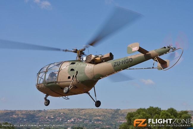 Aerospatiale SA316B Alouette III ZU-HGO Wonderboom Airport FAWB