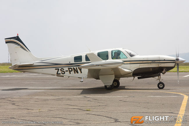 Beechcraft A36 Bonanza ZS-PNY Tradewinds Turbine FAGM