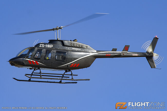 Bell 206L Long Ranger ZS-HNP Rand Airport FAGM