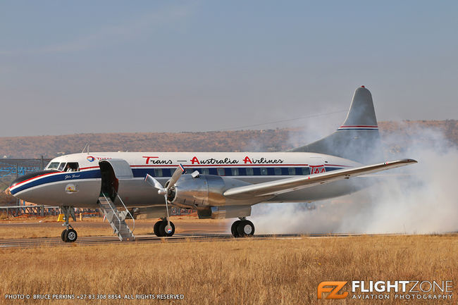 Convair 340 ZS-ARV Wonderboom Airport FAWB