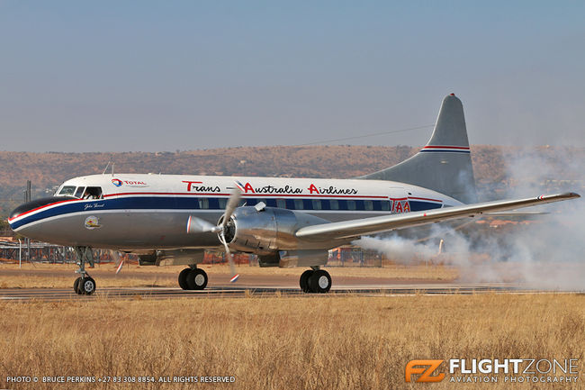 Convair 340 ZS-ARV Wonderboom Airport FAWB