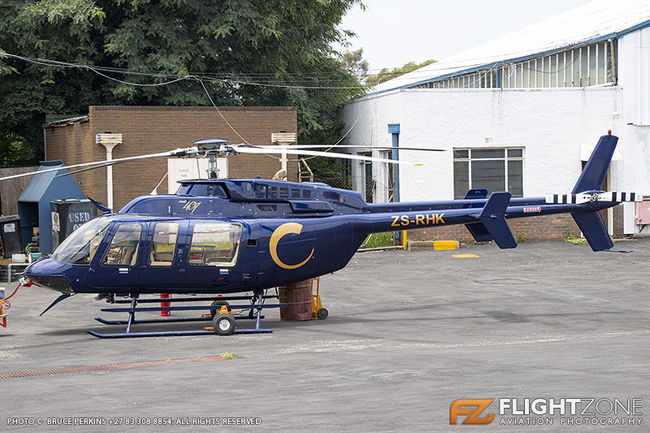 Bell 407 ZS-RHK Rand Airport FAGM