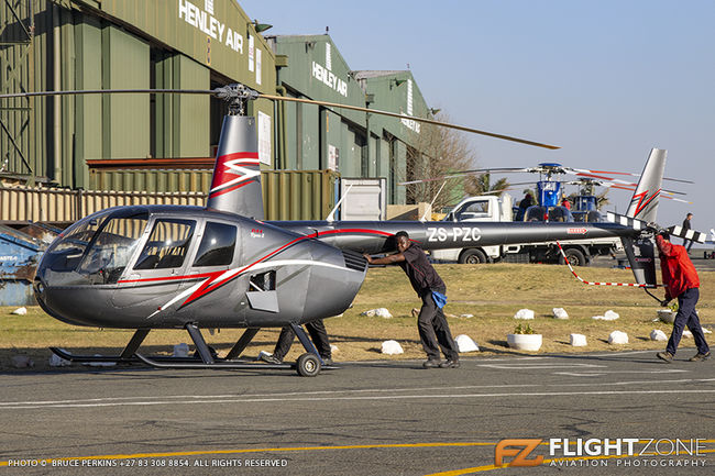 Robinson R44 ZS-PZC Rand Airport FAGM