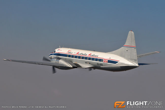 Convair 340 ZS-ARV Wonderboom Airport FAWB