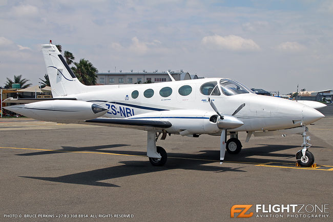 Cessna 340 ZS-NBL Rand Airport FAGM