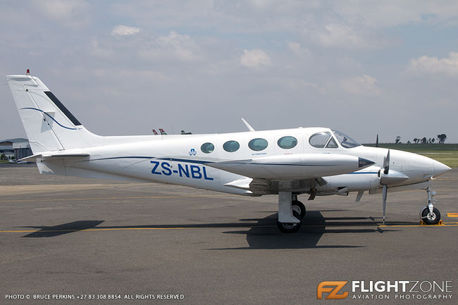 Cessna 340 ZS-NBL Rand Airport FAGM