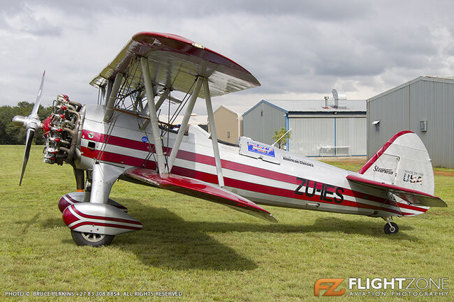 Boeing Stearman ZU-IES Tedderfield Airfield FATA