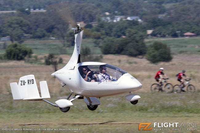 Calidus Autogyro 09 ZU-RYD Panorama Airfield