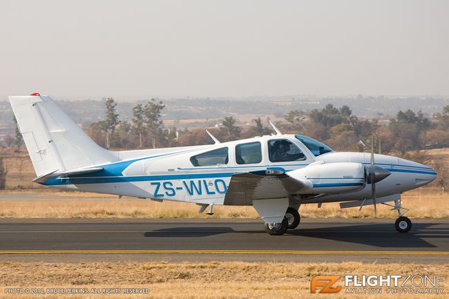 Beechcraft Baron B55 ZS-WLO Lanseria FALA