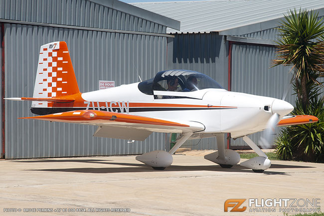 Vans RV-7A ZU-ICW Panorama Airfield