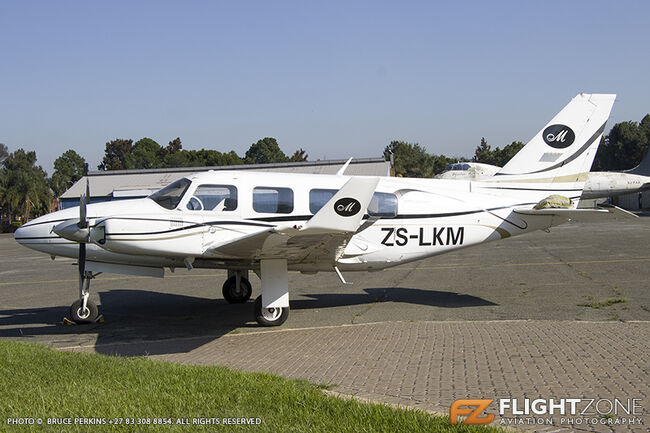 Piper PA-31 Navajo ZS-LKM Rand Airport FAGM