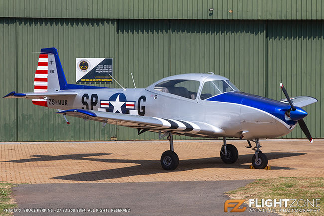 Navion ZS-WUK Krugersdorp Airfield FAKR