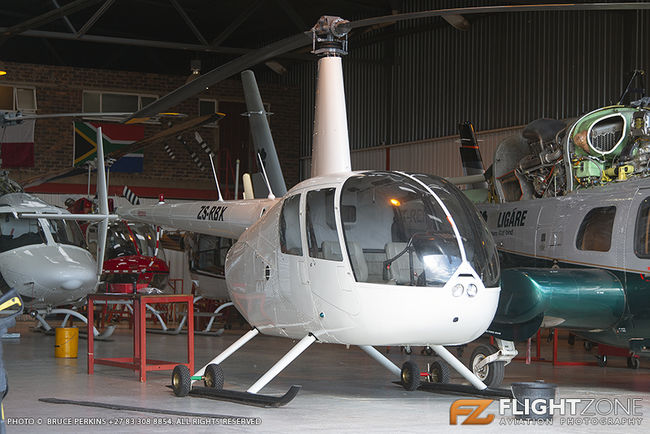 Robinson R44 ZS-RBX Rand Airport FAGM