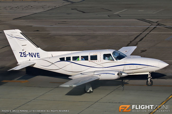 Cessna 402C ZS-NVE Lanseria Airport FALA