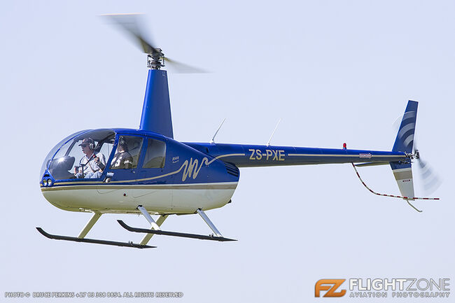 Robinson R44 ZS-PXE Rand Airport FAGM