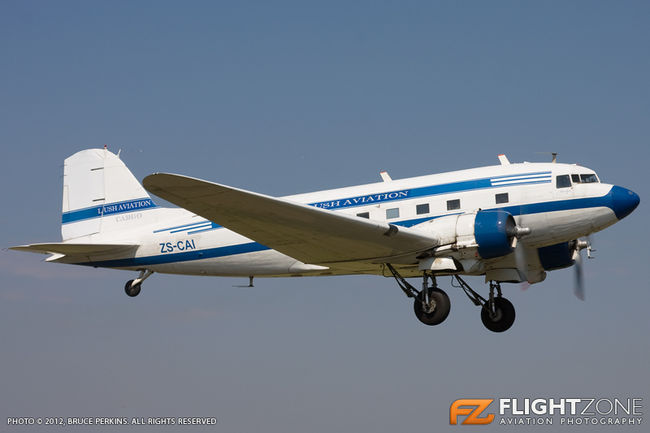 Douglas DC-3 C47 Dakota ZS-CAI Rand Airport