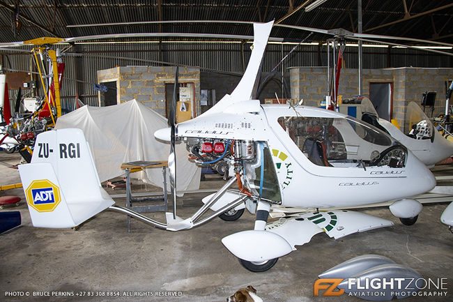 Calidus Autogyro ZU-RGI Brakpan Airfield FABB