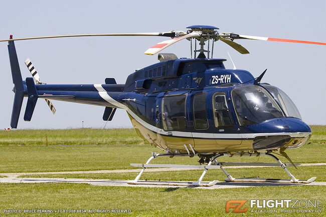 Bell 407 ZS-RYH Rand Airport FAGM