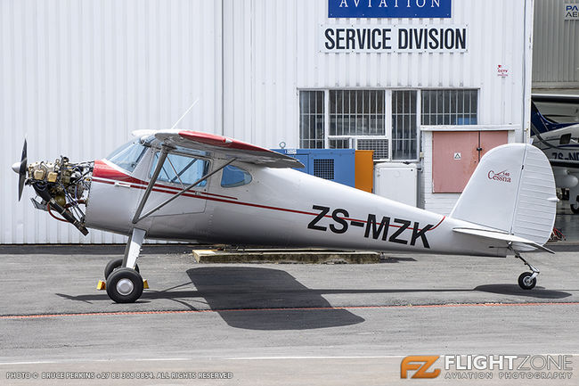 Cessna 140 ZS-MZK Rand Airport FAGM