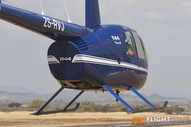 Robinson R44 ZS-RVJ Brits Airport FABS