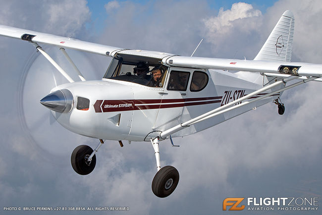 Stinson 108 ZU-STN Coves Airfield