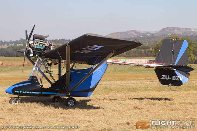 TDE Thunderbird ZU-BZV Panorama Airfield