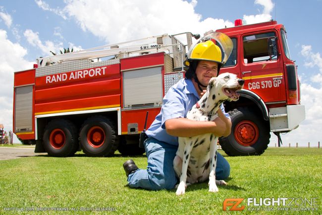 Rand Airport FAGM Fire Truck