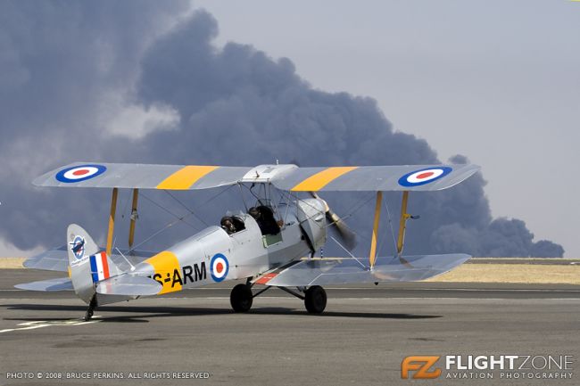 De Havilland DH-82A Tiger Moth ZS-ARM Rand Airport FAGM