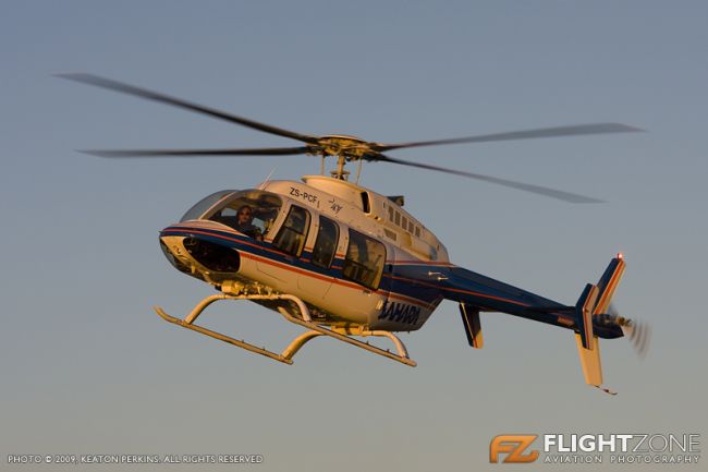 Bell 407 ZS-PCF Rand Airport FAGM