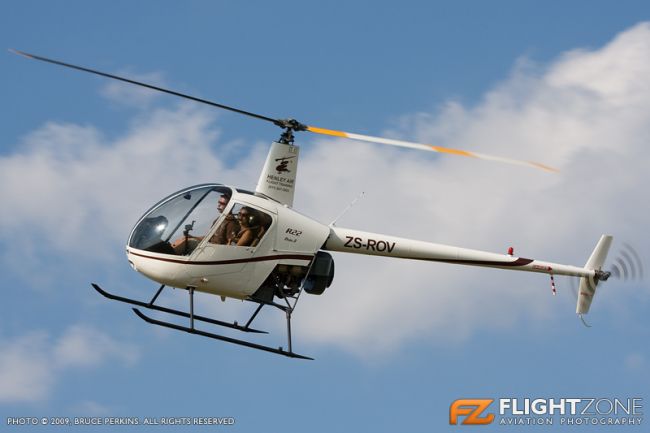 Robinson R22 ZS-ROV Lekoa Lodge