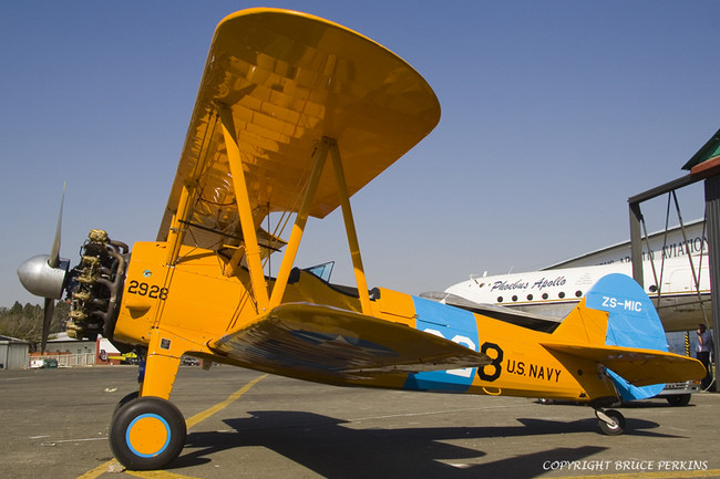 Boeing Stearman ZS-MIC Rand Airport FAGM