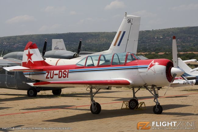 Yak-52 ZU-DSI Wonderboom Airport FAWB