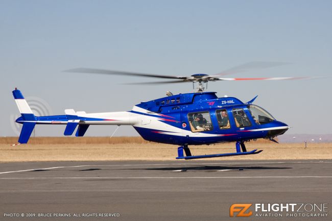 Bell 407 ZS-HAL Rand Airport FAGM