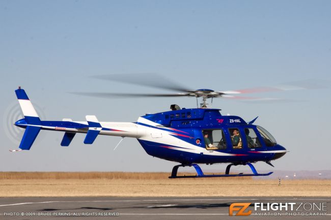 Bell 407 ZS-HAL Rand Airport FAGM