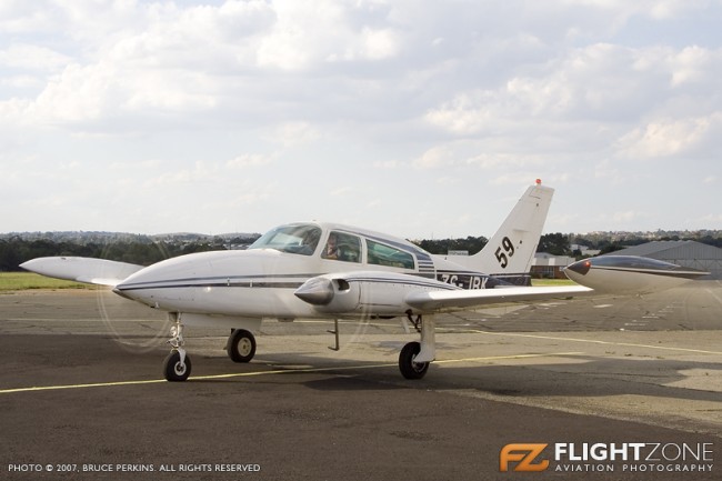 Cessna 310 ZS-JBK Rand Airport FAGM