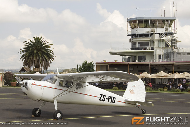 Cessna 140 ZS-PIG Rand Airport FAGM