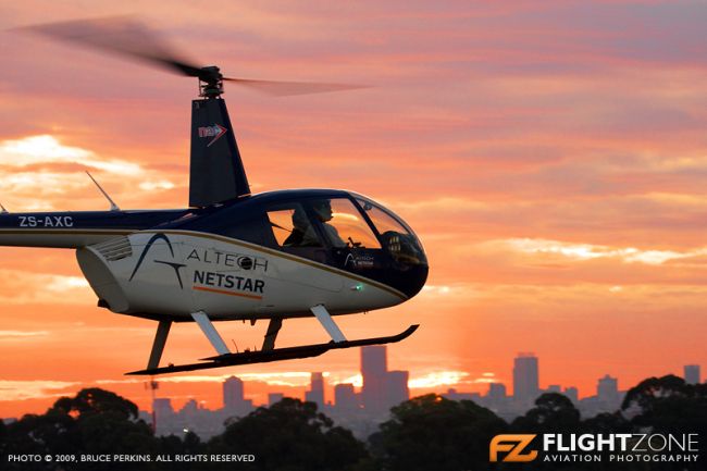 Robinson R44 ZS-AXC Rand Airport FAGM