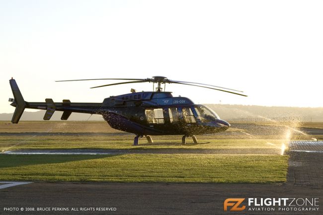 Bell 407 ZS-CGV Rand Airport FAGM