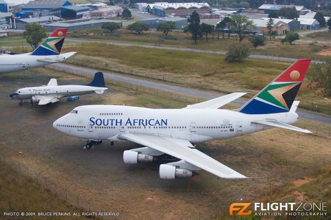 Boeing 747SP ZS-SPC Rand Airport FAGM SAA Museum