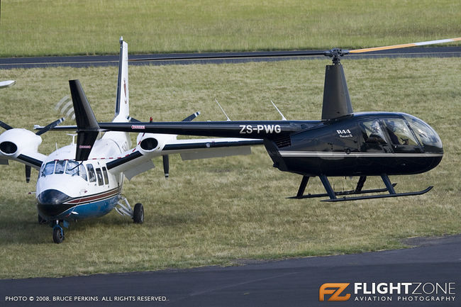 Robinson R44 ZS-PWG Rand Airport FAGM