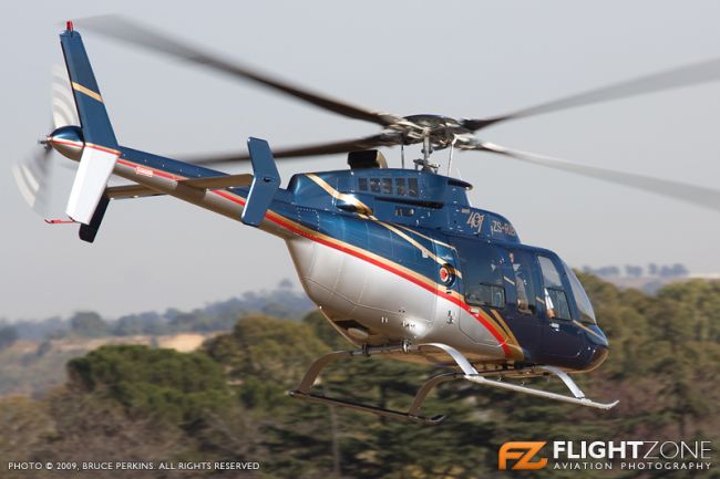 Bell 407 ZS-RIB Rand Airport FAGM