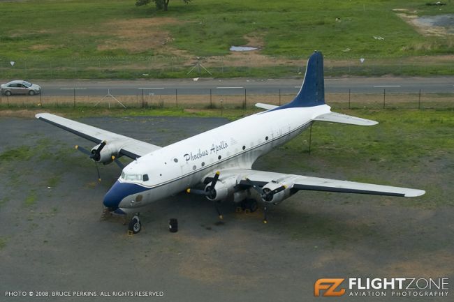 Douglas DC-4 C-54 Skymaster ZS-PAJ Rand Airport FAGM