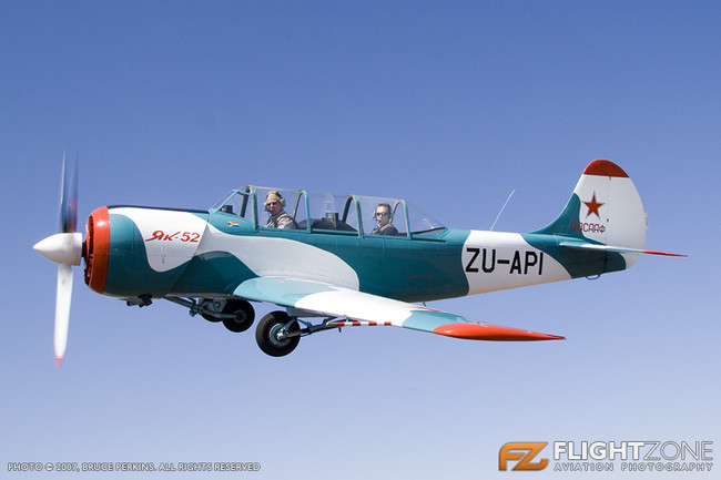 Yak-52 ZU-API Rand Airport FAGM