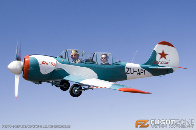 Yak-52 ZU-API Rand Airport (FAGM)