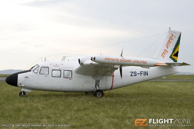 Piaggio P-166S Albatross ZS-FIN Rand Airport FAGM