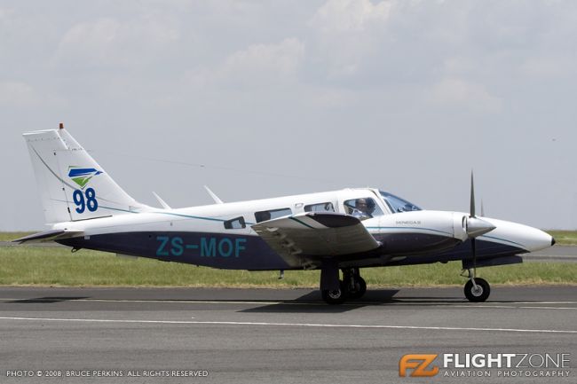 Piper PA-34 Seneca ZS-MOF Rand Airport FAGM