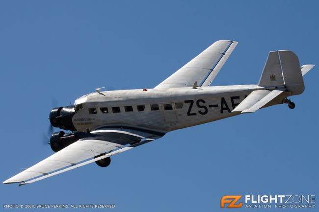 Junkers JU-52 ZS-AFA Vereeniging FAVV CASA 352