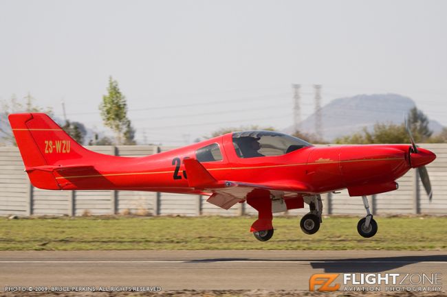 Lancair 230 ZS-WZU Rustenburg Airport FARG