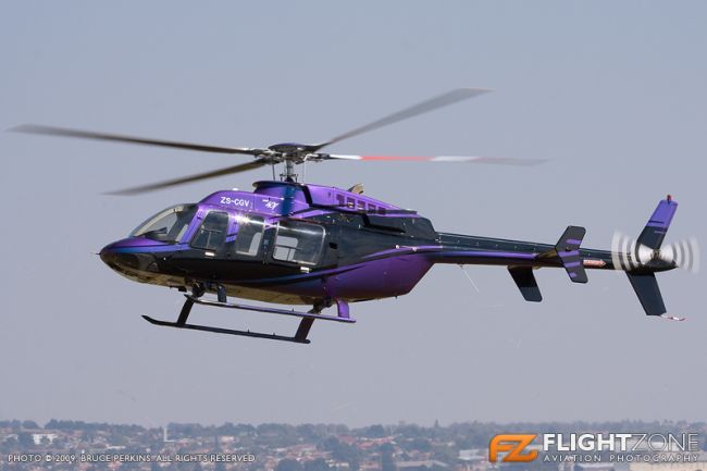 Bell 407 ZS-CGV Rand Airport FAGM